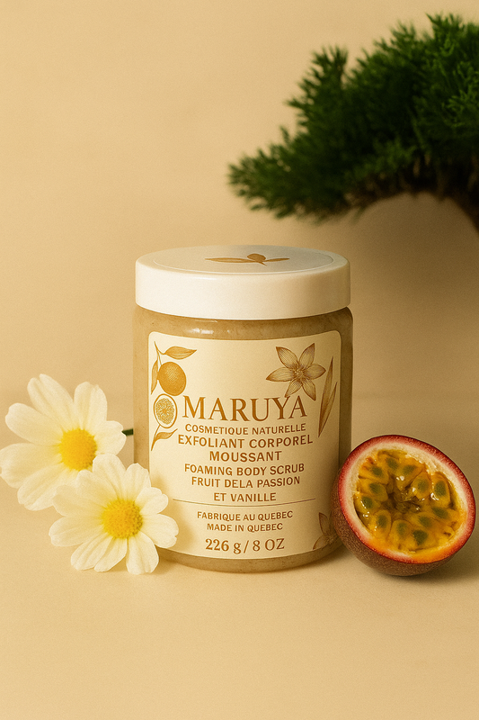Exfoliant Corporel Moussant - Fruit de la Passion & Vanille | Maruya